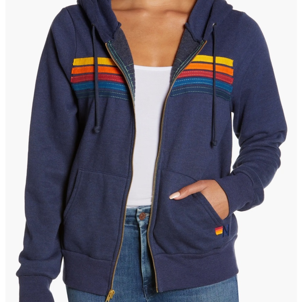 Aviator Nation Zip hoodie Sweatshirt